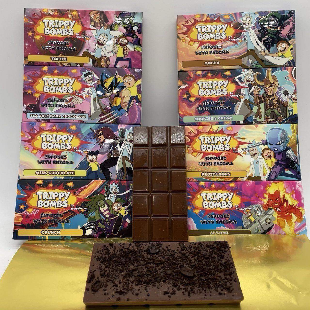 Trippy Bomb 6G Chocolate Bar UK Trippy Bomb 6G Chocolate Bar UK