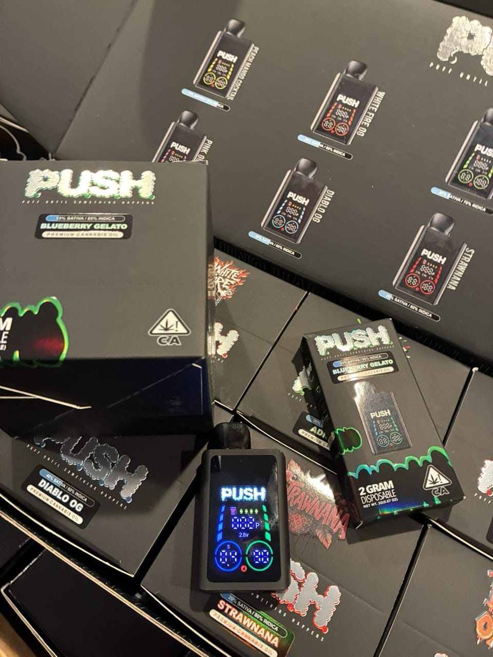 Push 2G Disposable With Screen Push 2G Disposable With Screen