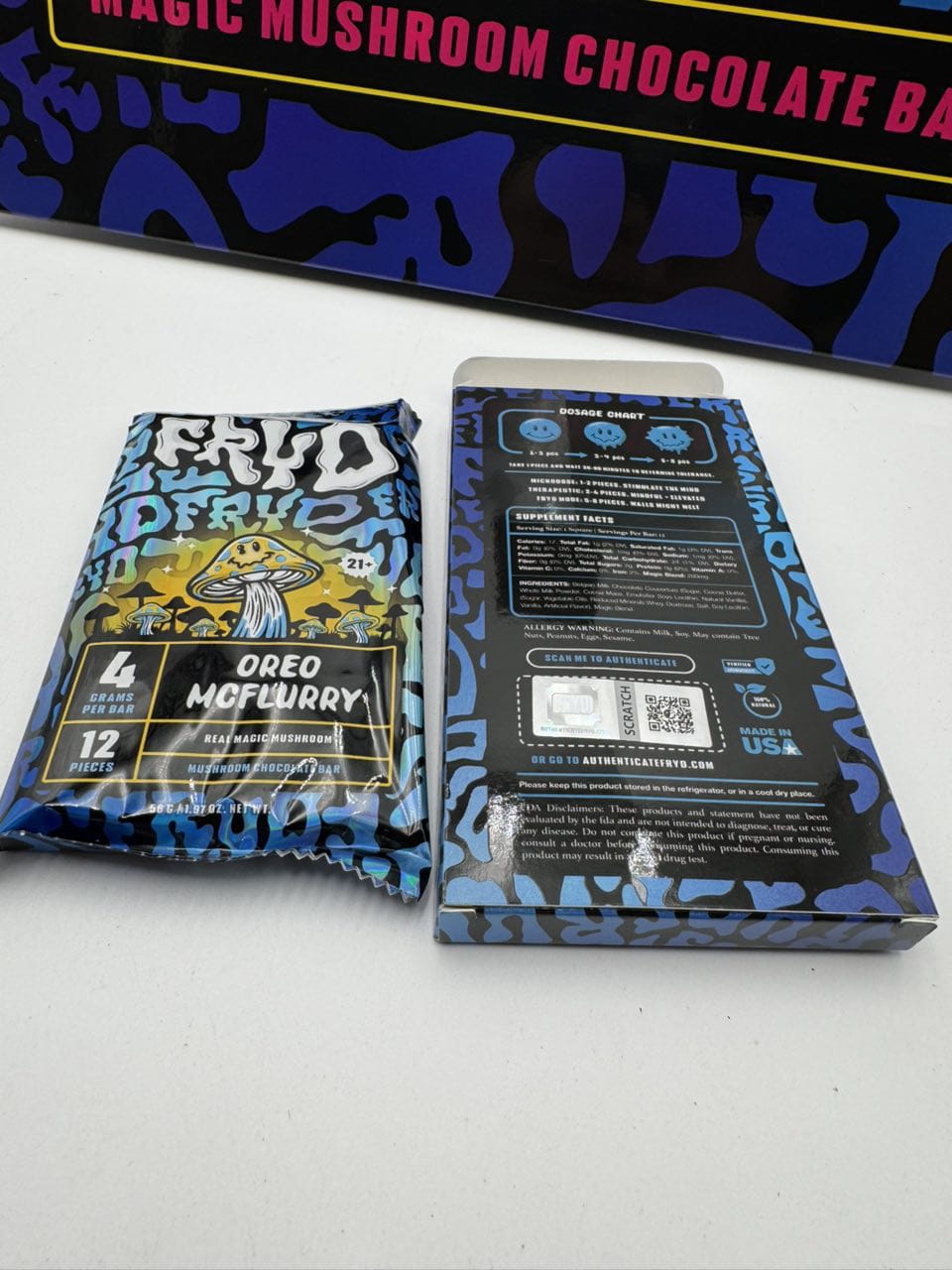 Fryd 4G Mushroom Chocolate Bars UK Fryd 4G Mushroom Chocolate Bars UK