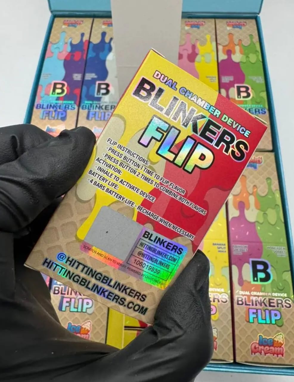 Blinkers Flip Ice Cream 2G Disposable Blinkers Flip Ice Cream 2G Disposable